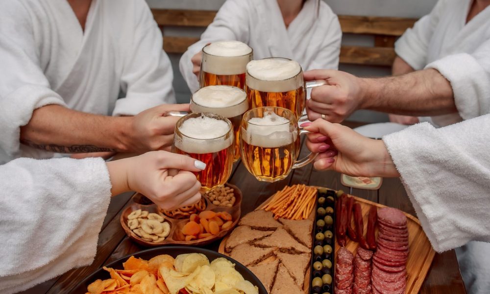 sauny s ochlazovacím bazénkem